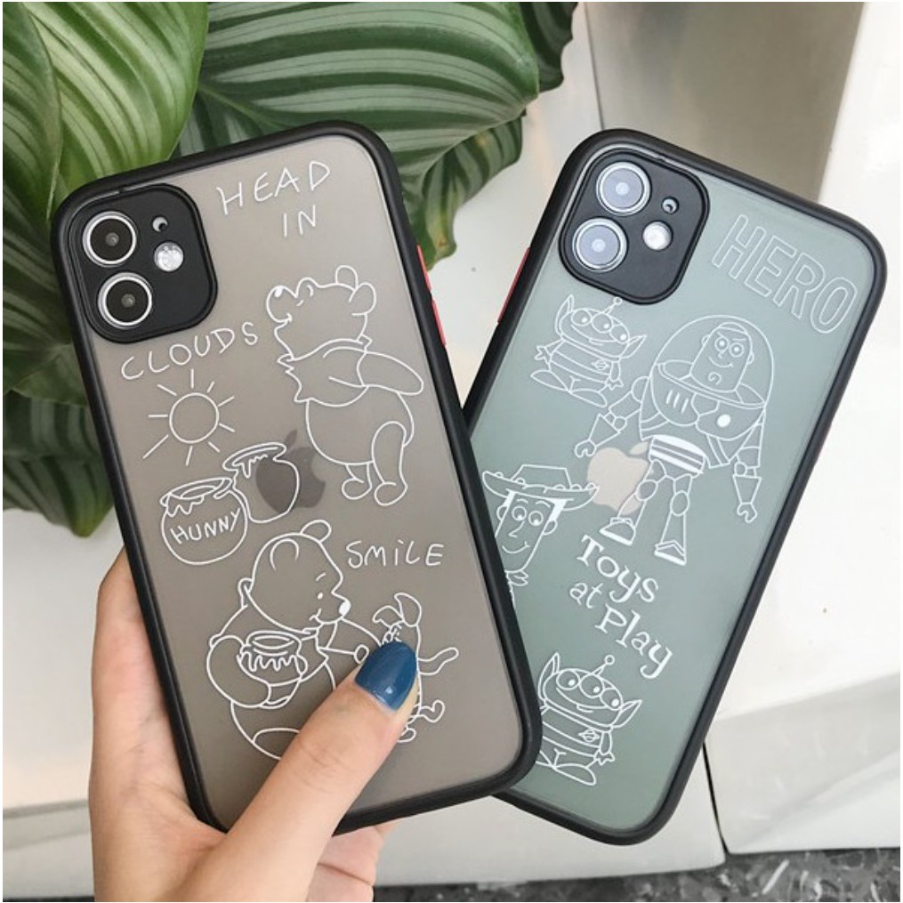 POOH PRINTING HYBRID กรณี mi 11 lite redmi 4a 4x 5a 6 6a 7a 8 8a pro 9 9a 9c note 11 10 4g note 5G 4