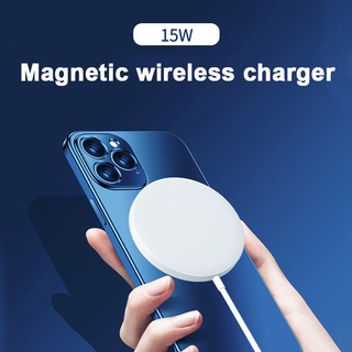 🇹🇭 ที่ชาจน์ไร้สาย ไวเลสชาร์จ Wireless Charger 15 Watt สำหรับโทรศัพท์รุ่น 15, 14, 13, 12 เท่านั้น