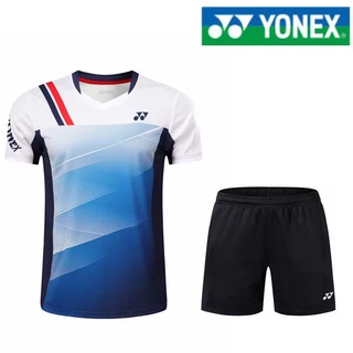 Yonex เสื้อผ้าแบดมินตัน ระบายอากาศ แห้งเร็ว เหมาะกับการเล่นกีฬา ปิงปอง สําหรับผู้ชาย และผู้หญิง