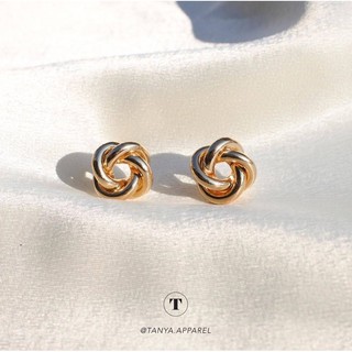[เหลือ 29.- เก็บโค้ดหน้าร้าน + ใส่โค้ด INCSM3F] TANYA.ACC ต่างหูติดหู แบบเก้าสุภัสรา ต่างหูแฟชั่น มินิมอลสไตล์เกาหลี