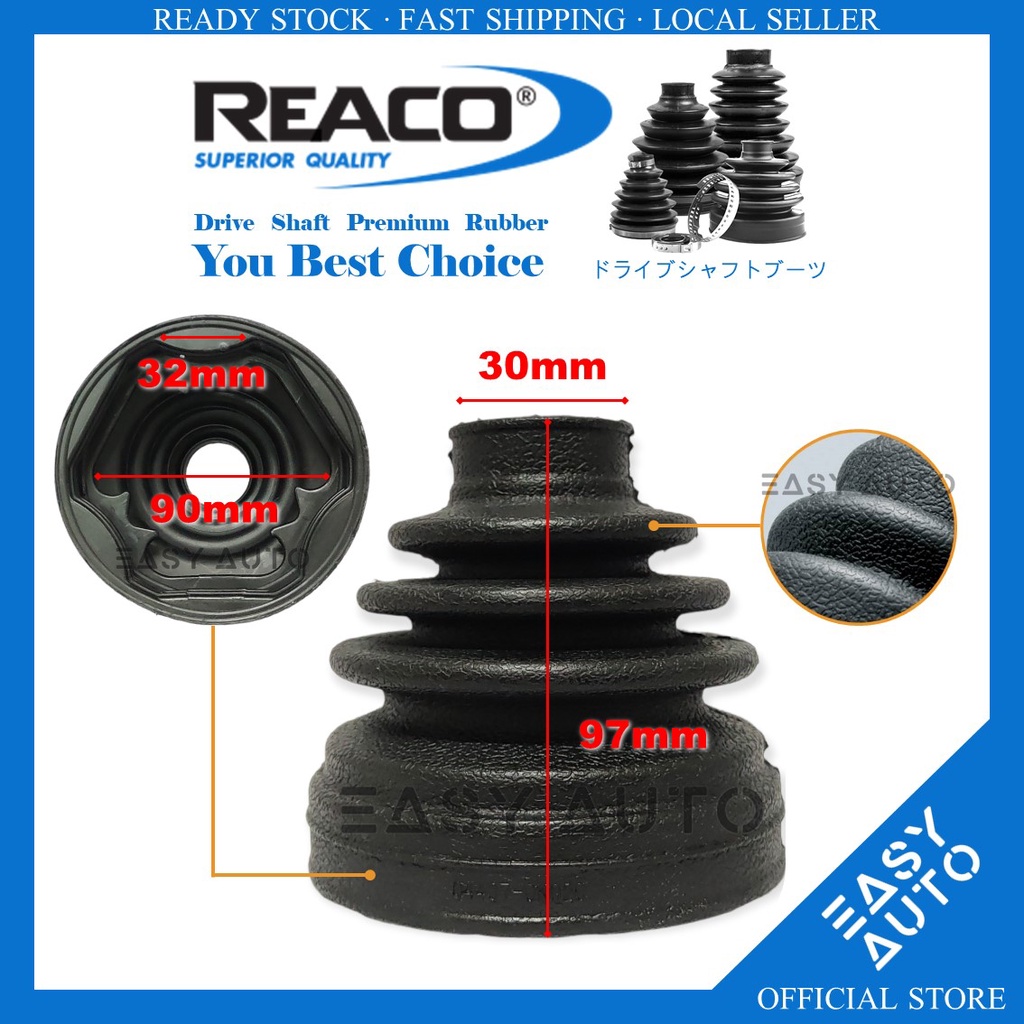รับประกัน 1 เดือน Toyota Hilux KUN25 KUN26 Fortuner TGN51 Nissan Murano 30mm - 90mm Reaco Drive Shaf