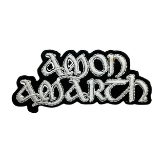 Amon Amarth ตัวรีดติดเสื้อ อาร์มรีด อาร์มปัก หมวก กระเป๋า แจ๊คเก็ตยีนส์ Hipster Embroidered Iron on Patch  DIY