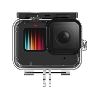 GOPRO เคสกันน้ําลึก 50 เมตรสําหรับกล้อง Gopro Hero 9 สีดํา