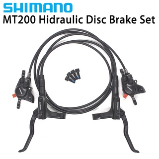 [พร้อมส่ง] Shimano BR MT200 M315 M396 ชุดดิสก์เบรกไฮดรอลิค สําหรับจักรยานเสือภูเขา MTB 8