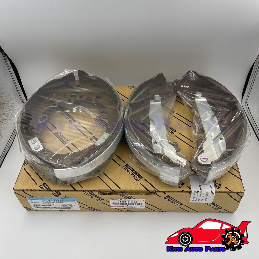 ก้ามเบรคหลัง ครบชุด แท้ (04495-0K120) ยี่ห้อ TOYOTA รุ่น VIGO 4WD,FORTUNER 4WD,REVO 4WD