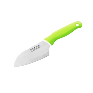 มีด SANTOKU 5 นิ้ว CS ด้ามสีเขียว อุปกรณ์เตรียมอาหาร SANTOKU KNIFE CS COLOR HANDLE 5IN GREEN