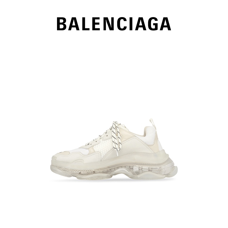 รองเท้าทำงานพิเศษสำหรับสมาชิก BALENCIAGA TRIPLE S CLEAR SOLE Men s