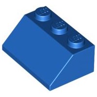 Lego part(ชิ้นส่วนเลโก้) No.3038 Slope 45 2 x 3