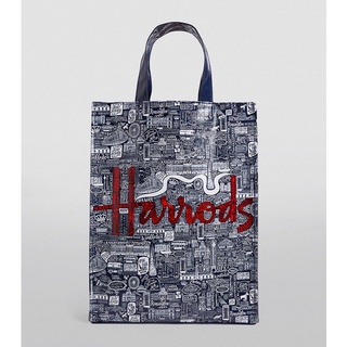 Harrods รุ่น Picture Font Medium Shopper Bag***พร้อมส่ง