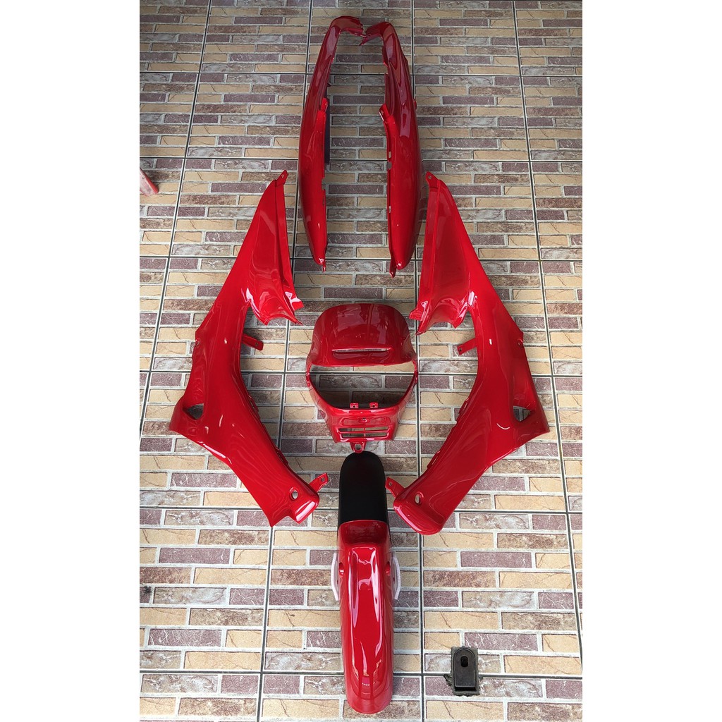 ชุดเปลือกสี JR-120 มีให้เลือก 2 สี สีแดง หรือ สีดำ