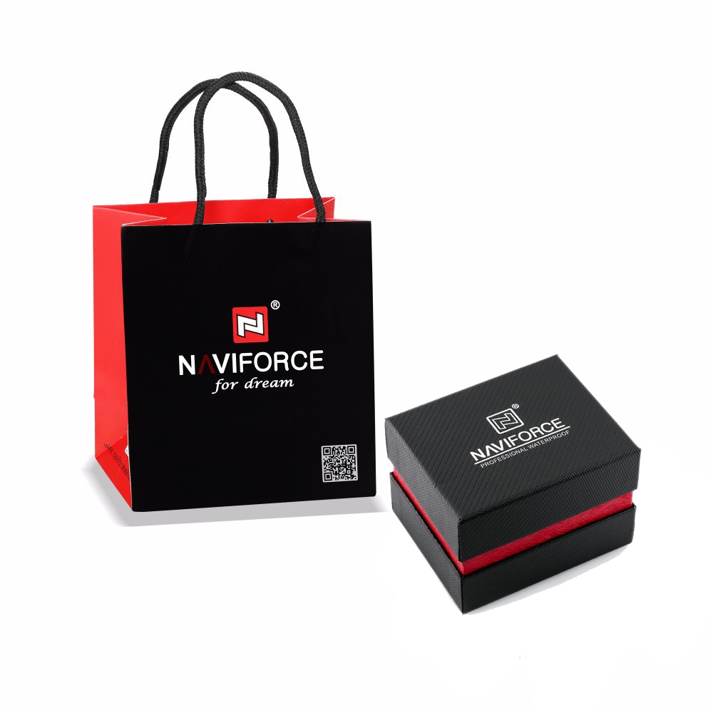 ประกันศูนย์ไทย 1 ปี นาฬิกา Naviforce รุ่น NF9188t นาฬิกาข้อมือผู้ชายหรูหรา