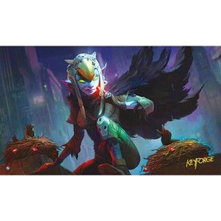 KeyForge - Finders Keepers Playmat บ้านชาโดว Shadow House คีย์ฟอร์จ เพลแมท แผ่นรองเล่น แผ่นรองเม้าส์ สำหรับมืออาชีพ ขนาด