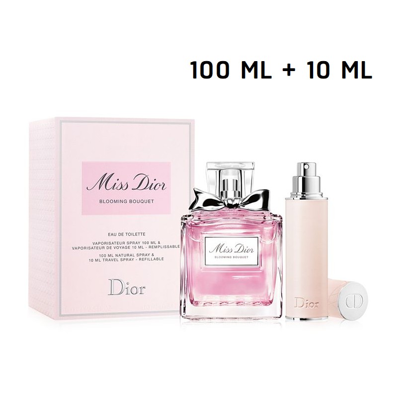 Set Christian Dior Miss Dior Blooming Bouquet EDT 100 ml. + 10 ml