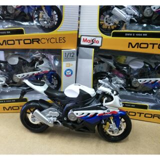 โมเดล รถมอไซค์ BMW S 1000 RR.สเกล1:12