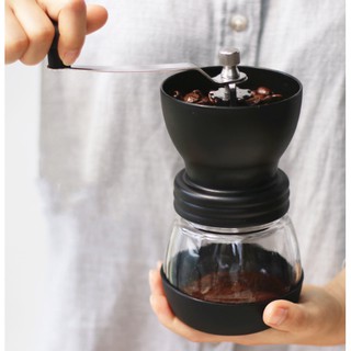 เครื่องบดกาแฟ มือหมุน ที่บดกาแฟมือ Manual Coffee grinder