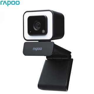 Rapoo C270L กล้องเว็บแคม Fhd 1080P พร้อมไมโครโฟน Usb แบบหมุนได้สําหรับ Live Broadcast Video Calling