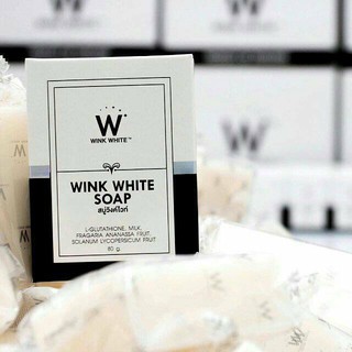 Wink White Soap สบู่วิงค์ไวท์ ก้อนสีขาว