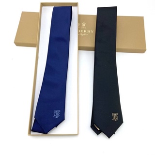 ผ้าเนคไท เบอเบอร์รี่ NECKTIE THE BEST QUALITY  พร้อมBox Set