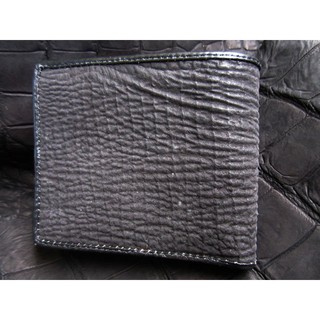 กระเป๋าปลาฉลามshark Men Wallet shark skin Leather Bifold wallet Genuine shark skin A++