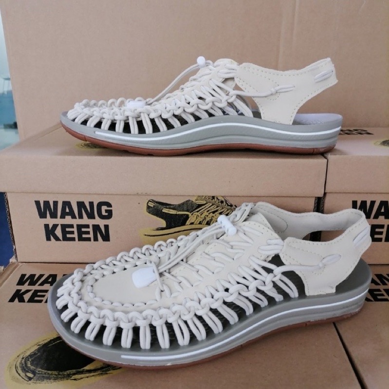 พร้อมส่ง📍รองเท้าแตะรัดส้น เชือกถักสาน รองเท้าเดินป่า ชาย หญิง-KENEN