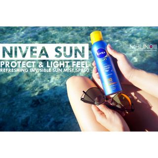 (แท้100%Exp11/12/24) Nivea Sun Protect &amp; Refresh Cooling Sun Mist SPF50 ขนาด200ml