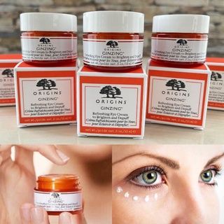 แท้ 100% Origins GinZing Refreshing Eye Cream To Brighten And Depuff 15ml