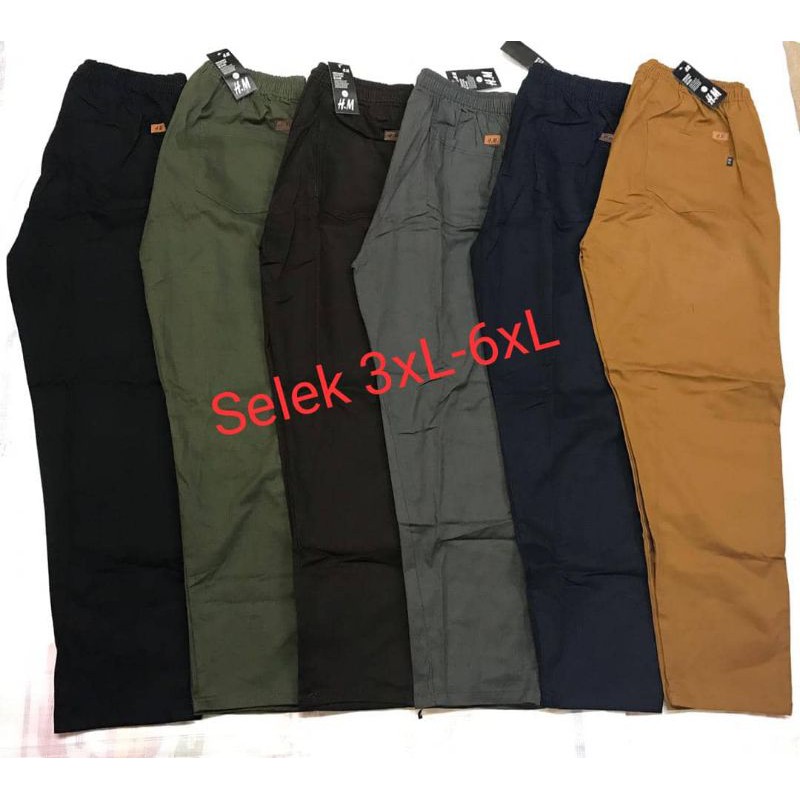 SELUAR SLACK กางเกงขายาว unisex (STRAIGHT CUT) // PLUS SIZE SLACK PANTS