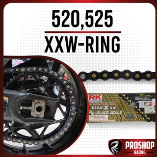 💥โซ่ RK 520 525 ยาว 120 ข้อ XXW-Ring  8 สี แถมฟรีพวงกุญแจ