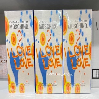 Moschino Cheap &amp; Chic i love love 100ml. (EDT) กล่องซีล แท้100% เช็คสต็อกก่อนสั่งนะคะ