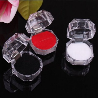 Tempat Cincin / Kotak Cincin Crystal Kotak Cincin  Kotak Penyimpanan Cincin