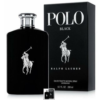 [น้ำหอมผู้ชาย] Ralph Lauren Polo Black For Men 200ml Eau de Toilette Spray