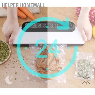 Helper Homemall เครื่องซีลอาหารสุญญากาศ ใช้ง่าย 100‐240V