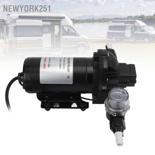 Newyork251 ปั๊มไดอะแฟรมแรงดันน้ํา 220V 11.3Lpm 50Psi สําหรับเรือคาราวาน รถบ้าน เรือยอร์ช