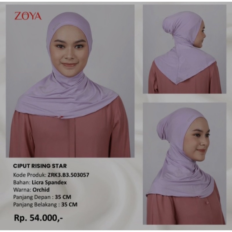 Zoya Rising Star Ciput ดั้งเดิม