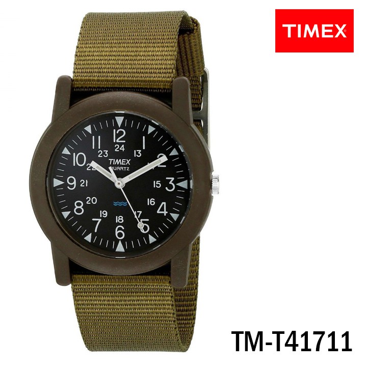 นาฬิกา Timex TM-T41711 นาฬิกาข้อมือผู้ชาย สายไนล่อน สีเขียว