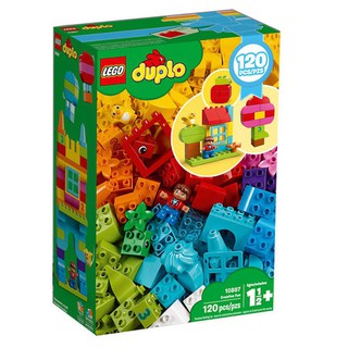 ของเล่นสร้างบล็อกเลโก้ DUPLO Depot ชุดแฮปปี้อนุภาคสร้างสรรค์ชุด 10887