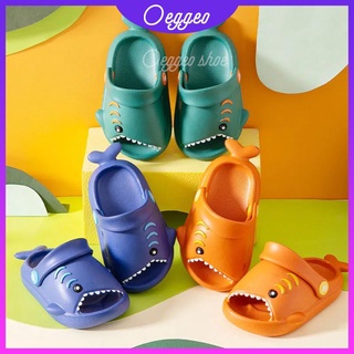 Oeggeo shop รองเท้าแตะ EVA กันลื่น น้ําหนักเบา สําหรับเด็กผู้ชาย และเด็กผู้หญิง