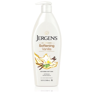 Jergens oil infused softening vanilla  496ml