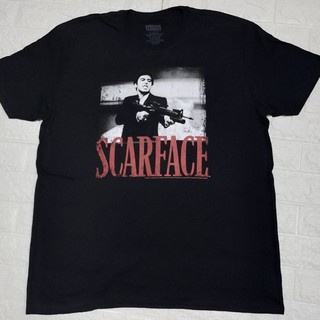 เสื้อ​หนัง​ภาพยนตร์​ SCARFACE ลิขสิทธิ์​แท้