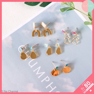 Earring Cute🌸ต่างหูน่ารัก 🌺สไตล์เกาหลี ฮิตสุด‼️ ราคาถูกมากค่ะ🔥