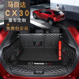 2021 Mazda CX-30 trunk pad full surround พิเศษใหม่ cx-30 ไฟท้ายรถกล่อง pad ดัดแปลงตกแต่ง