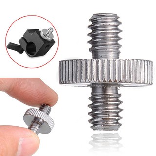 1/4" Male to 1/4" Male Threaded Adapter 1/4 Inch Double Male Screw Adapter Supports Tripod