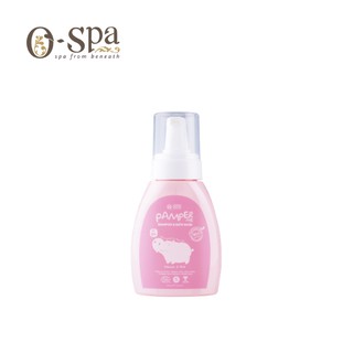 O-Spa Natural PAMPER ME Baby Shampoo &amp; Bath Wash foam – Almond &amp; milk 200 ml