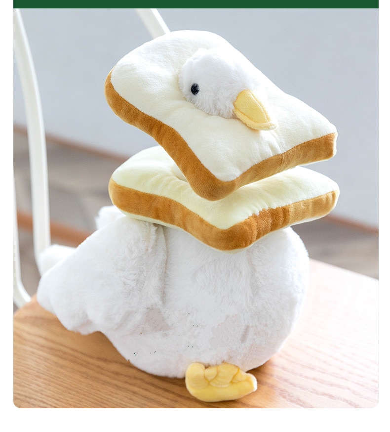 white goose plush
