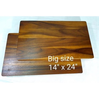 MINIWOOD เขียงไม้ใหญ่ 14"x24" เขียงไม้จามจุรีไม้แท้ Wooden cutting board FOOD GRADE