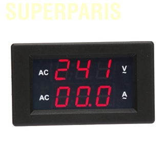 Superparis Ac 100~300 V โวลต์มิเตอร์ 0-50 A แอมป์มิเตอร์ Led จอแสดงผลดิจิตอล