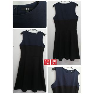 เดรส​แขนสั้น​ uniqlo