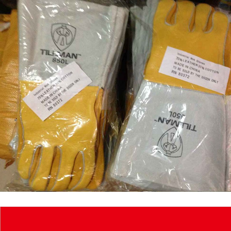 Tillman 850 Premium Top Grain Golden Elkskin Welding Gloves 4yz5