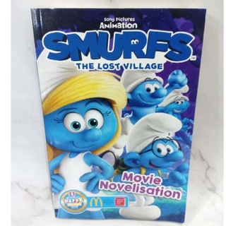 หนังสือปกอ่อน Smurfs The Lost Village