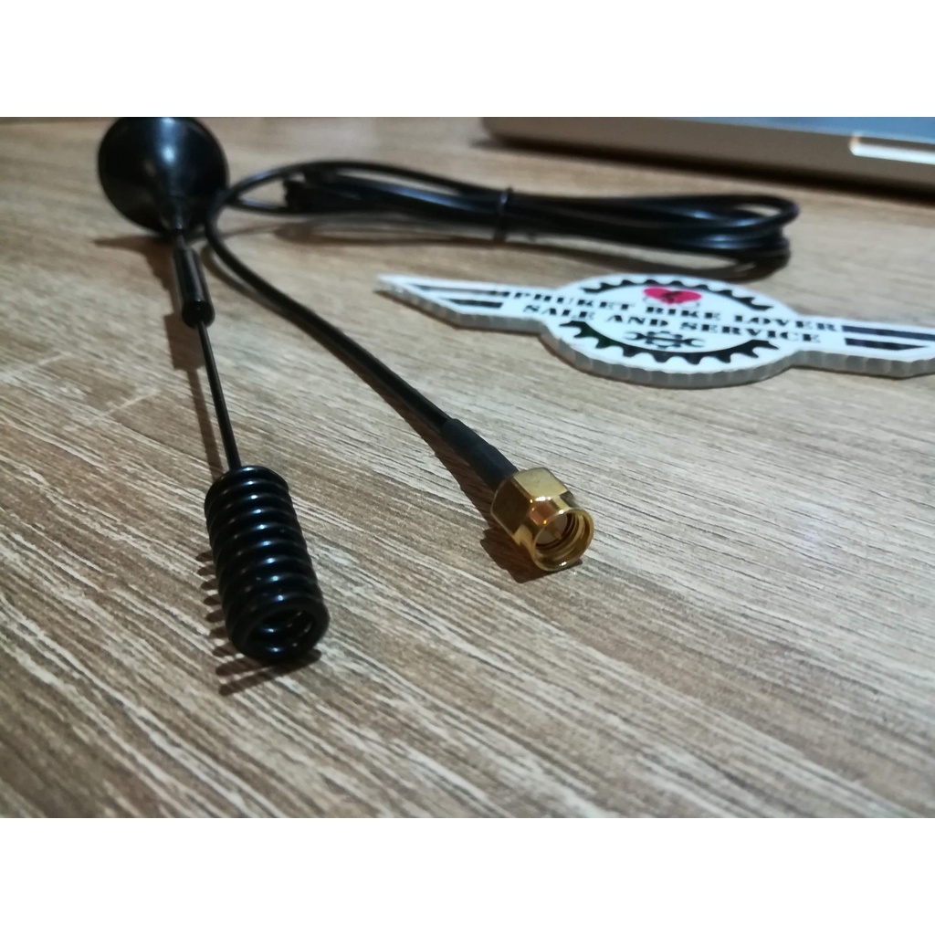 เสาขยายสัญญาณ 433Mhz 12dbi รับ-ส่งได้ไกลขึ้น รับสัญญาณแบบรอบตัว SMA 433Mhz 12DBI ฐานเป็นแม่เหล็กดูดแ